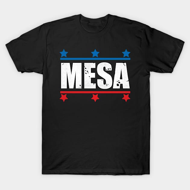 Mesa, Arizona - AZ US Army Style T-Shirt by thepatriotshop